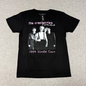The Cranberries T-Shirt Size Medium Black Zombie 1994 World Tour Graphic Band Te